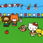 Hello Kitty - kaverit - postikortti