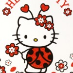 Hello Kitty - leppis - postikortti