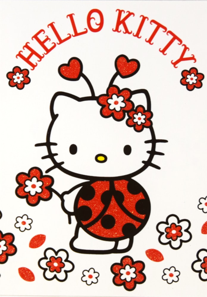 Hello Kitty - leppis - postikortti