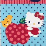 Hello Kitty - pilkut - postikortti