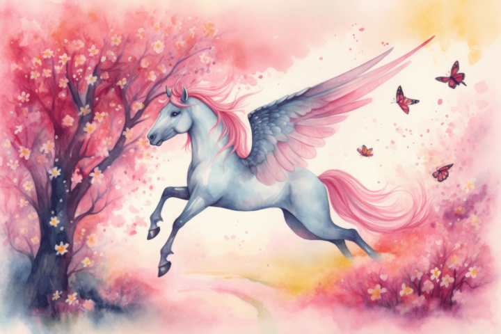 Pegasus - postikortti