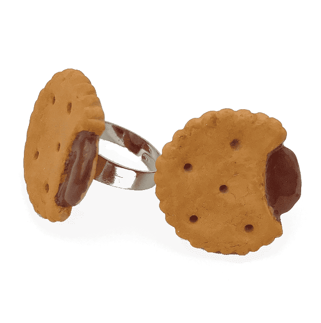 Keksisormus suklaatäytteellä -  Sweets & Pearls