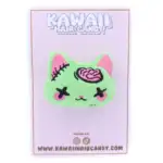 Zombikissa pehmohiuskoriste - Kawaii Hair Candy