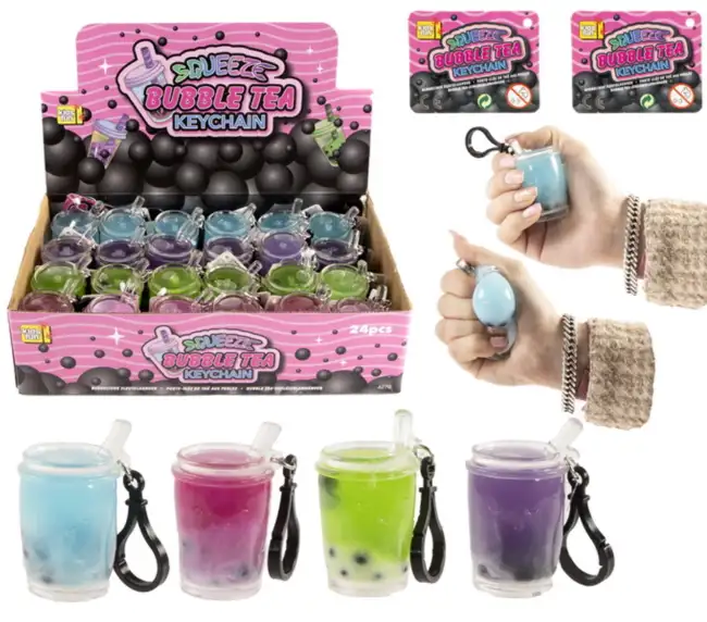 Squishy Bubble tea avaimenperä