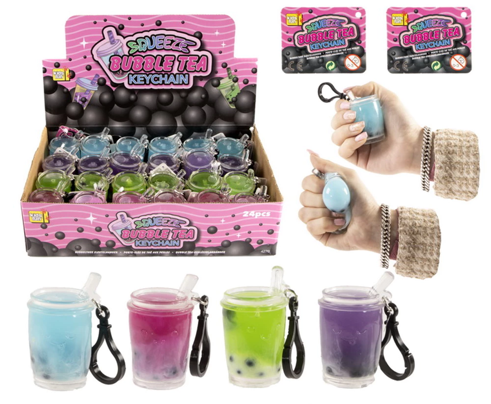 Squishy Bubble tea avaimenperä