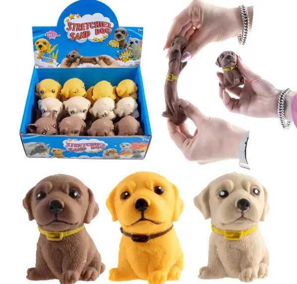 Stressilelu hiekkakoira