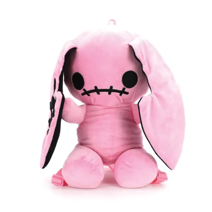 Pink Naughty Bunny pehmoreppu - Comeco inc