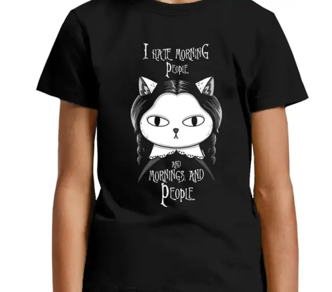 I Hate Morning People - Friking t-paita