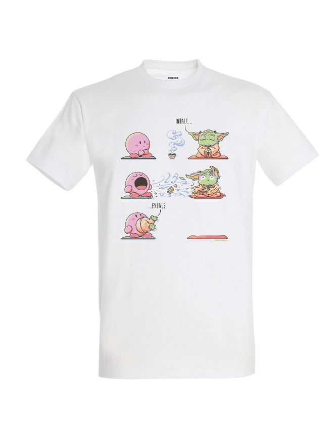 Inhale and Exhale - Friking t-paita