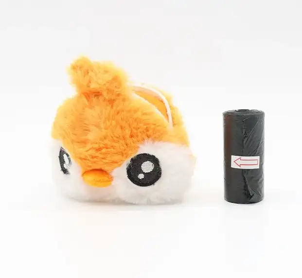 Koirankakkapussipidike - oranssi lintu