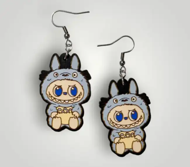 TotoroLabubu - puukorvikset